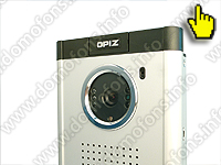 Внешняя 8-и абонентная вызывная панель OP-D7D4-8 видеокамера